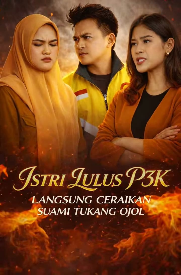 Poster Istri Lulus P3K Langsung Ceraikan Suami Tukang Ojol